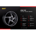 BST Star TEK Carbon Fiber Rear Wheel for the MV Agusta - 6.0 x 17